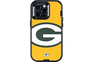 Skinit Decal Phone skin compatible with OtterBox Defender iPhone 13 Pro Max - Officially Licensed NFL Green Bay Packers Large Logo Design