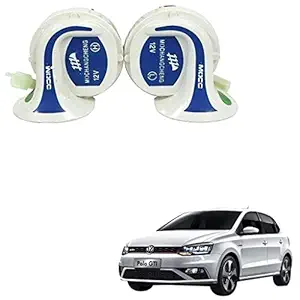 Kozdiko Mocc Car 18 in 1 Digital Tone Magic Horn Set of 2 for Volkswagen Polo GTI