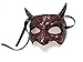 MasqStudio Black Red Big Devil Mask with Horns Animal Masquerade Halloween Cosplay Haunted House party mask Art Wall Deco