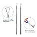 Cuticle Pusher, Guckmall 6 pcs Stainless Steel Nail Polish Remover Cutter Manicure Sets with Storage Case