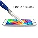 SOOYO 9H Round Edge Tempered Glass Screen Protector for Samsung Galaxy S5 – Pack of 2