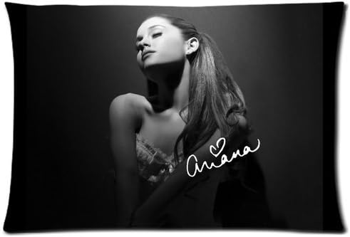 Custom Ariana Grande Pattern 07 Pillowcase Cushion Cover Design Standard Size 20X30 Two Sides