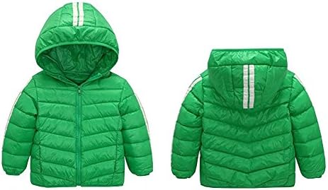 Wxian Children's Soft Hooded Two-Bar Down Jacket