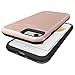 iPhone 7 Case,7 Case,iPhone 7 Cover,iPhone 7 Cases,Coddycase iPhone 7 Protective Card Slot Holder Hybrid Cover with Kickstand for iPhone 7 4.7 inch (2016)-Rose Gold