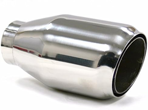 OBX Performance Universal Exhaust Tip T22 Round Slant Cut 4" Ford GM Chevy Dodge Chrysler Eclipse Toyota Nissan Honda Audi Volvo