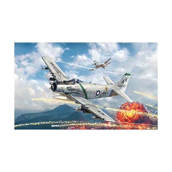 ITALERI 2788S - 1:48 A-1H Skyraider , Modellbau, Bausatz, Standmodellbau, Basteln, Hobby, Kleben, Plastikbausatz… – Bild 7