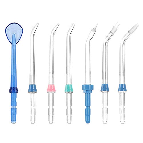 Water Flosser Piks Set Replacement Tips For Most Brand Oral Irrigators (7 pcs)