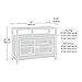 Sauder Cottage Road Entertainment Stand, For TV's up to 42