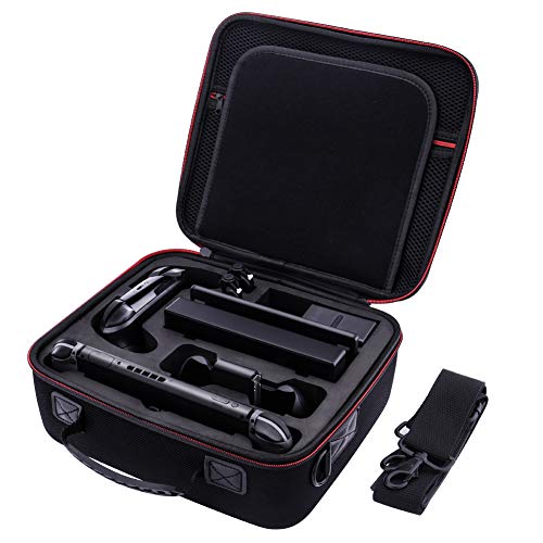 OG Hard Carrying Storage Case for Nintendo Switch,All Protective Hard Travel Messenger Bag Compatible for Switch Console Pro Controller & Accessories,Black