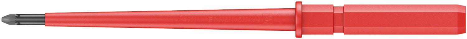 Wera 05003450001 Kraftform compact VDE 65 i, PZ 0 x 154 mm, Colour