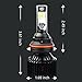 JDM ASTAR G4 AEC Chips 5202 All-in-One LED Fog Light Bulbs, Xenon White