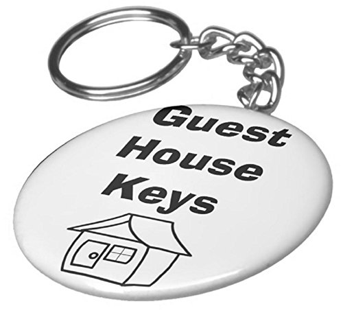 A&T Designs Camp Trailer Keys 2.25' Keychain RV Camping Camper House