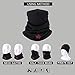 YIBEIYI Ski Neck Warmer - Fleece Face Mask Neck Gaiter Outdoor Sports Windproof Mask …