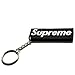 Supreme box logo keychain (1 Red, 1 Black)