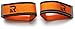 Retrospec Bicycles Fixed-Gear Track BMX-Style Foot Retention FGFS Velcro Straps with Reflective Fabric, Orange