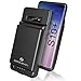 Galaxy S10 Plus Extended Battery Case, ZeroLemon Ultra Power 10000mAh Extended Rechargeable Battery Case with Full Edge Protection for Galaxy S10 Plus- Black