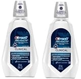 Crest Pro-Health Clinical Deep Clean Mint Rinse 8 Fl Oz (2 pack)