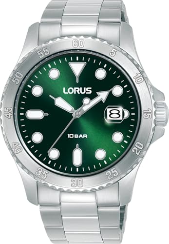 Reloj Deportivo para Mujer, Acero Inoxidable, Plata
