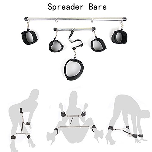 titivate Spreader Bars Restraints Sports Tools Steel Bars for Women and Couple