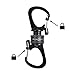 Nite Ize MSBL-09-R7 Carabiner, Pack of 1, Charcoal
