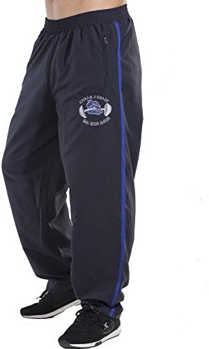 BIG SAM SPORTSWEAR COMPANY Men's Baggy Track Pants Bodypants1042 XL Black