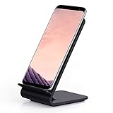 iPhone Wireless Charger,Fast Wireless Charger,Itian 2-coil Wireless Charging Stand A8P for iPhone 8 iPhone 8 Plus iPhone X Samsung Note8 S8 S8+ S7 S7 Edge(NO AC Adapter)