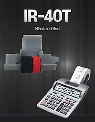 IR-40T Ink Roller, Black and Red Compatible with
