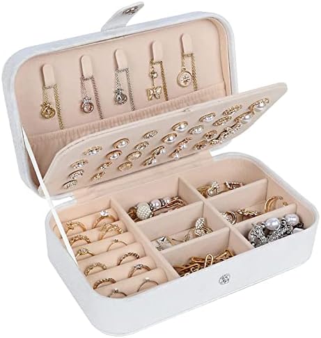 SLOZO Travel Jewelry Box,Upgraded Travel Jewelry Case,Portable