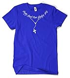 Cybertela Only God Can Judge Me Necklace Men's T-shirt