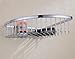 HANEABTH Stainless Steel Wall Mount Corner Shower Caddy for Bathroom, Polished Chrome