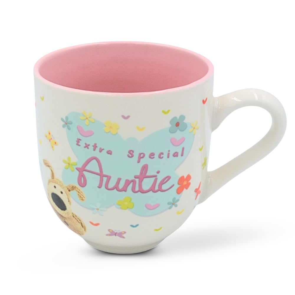 Boofle Special Auntie Fluttering Beauty Blooms Mug Gift Idea