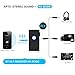 Apsung 4.1 Transmitter Receiver, Pair 2 at Once, Mini Wireless Portable 3.5mm Audio Device for Car Stereo iPhone, MP3, CD Player, TV PC Laptop Headphones Earphones