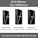 Vofolen Clear Armor for iPhone Xs Max Case Ring Holder Kickstand 360 Rotational Clip Holster Flexible Rubber Bumper Slim Transparent Hard Protective Back Cover for iPhone Xs Max 10S Max (Black)