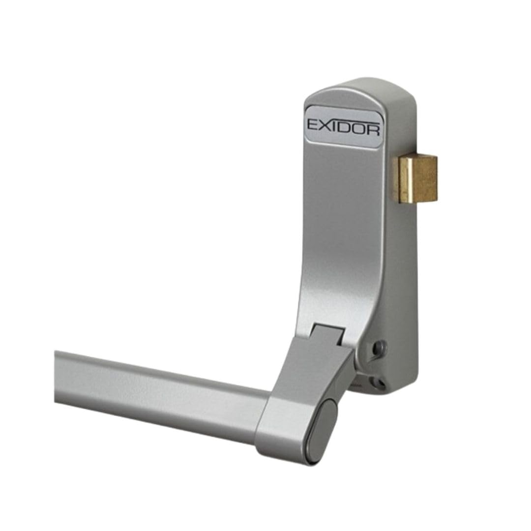 Exidor - 296 Reversible Panic Latch Bar Handle Silver