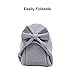 Wishcotton Women's Bow Memory Foam Ballerina Slippers Breathable