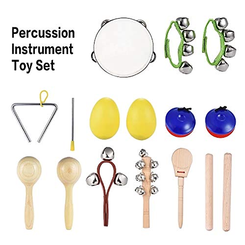 Finance Plan Musical Toy 10Pcs/Set Kids Musical Instrument Set Percussion Rhythm Toy Music Enlightenment