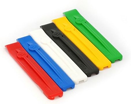 Kohosis Bike Bicycle Tuning Tool Tire Levers Set, Multiple Colors, 6 Pcs, 12 Pcs, Bundle (12 Pcs (Multi Colors))