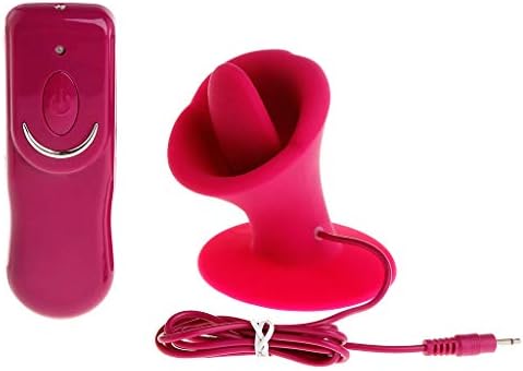 tajiarous Tongue Vibrtor Suction & Lick 10 Mode Seex Toys for Women Niple Stimlator Battery Operated Hot Pink