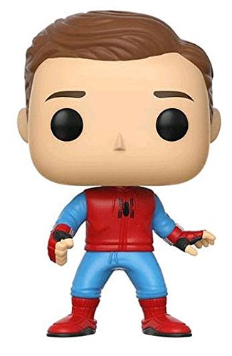 Funko POP Spider-Man Homecoming Walmart Exclusive Spider-Man Homemade Suit Unmasked #223 - //coolthings.us