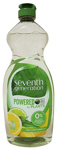 Seventh Generation Natural Dish Liquid Fresh Citrus and Ginger - 25 fl oz2