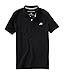Aeropostale Men's A87 Solid Logo Piqu? Polo Shirt