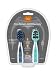 NumNum Pre-Spoon GOOtensils | Dual-Stage Set (Gray/Green)