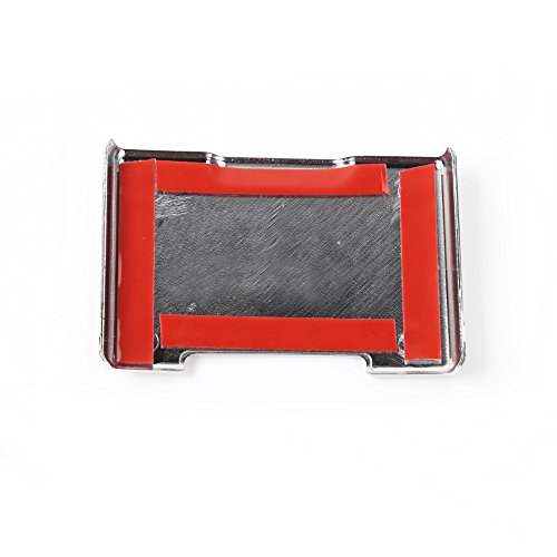 image for BORUIEN Chrome ABS Car Interior Electrical Power Socket Supply Souce P