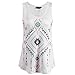 Fancyqube(TM) Women's Summer Irregular Geometry Tank Tops style1 S