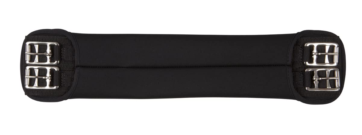 PFIFF 005018 Soft Short Girth, Short Saddle Girth, Black, 70 cm