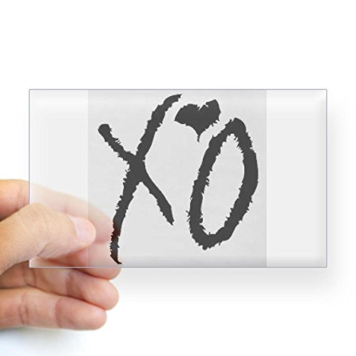 CafePress XO Till We OverDose Sticker Rectangle - 3x5 Clear [Kitchen]