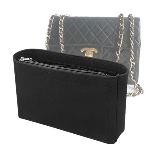 Lckaey Bag Organizer is used for bag insert organizer Bessie bag 30 storage bag finishing inner pocket inserts.3014black-30