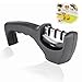 Knife Sharpener, Professional Knife Sharpening Tool 3 Stage Sharpening System with Handheld Portable Pocket Knifes with Non-slip Base to make Sharpening Process Much Safer