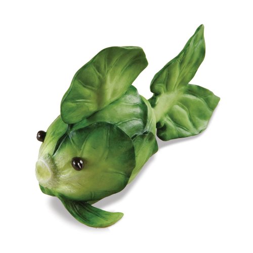 Home Grown from Enesco Brussel Sprout Fish Figurine 3 IN