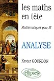 Les maths en tête, mathématiques pour M': Analyse by 